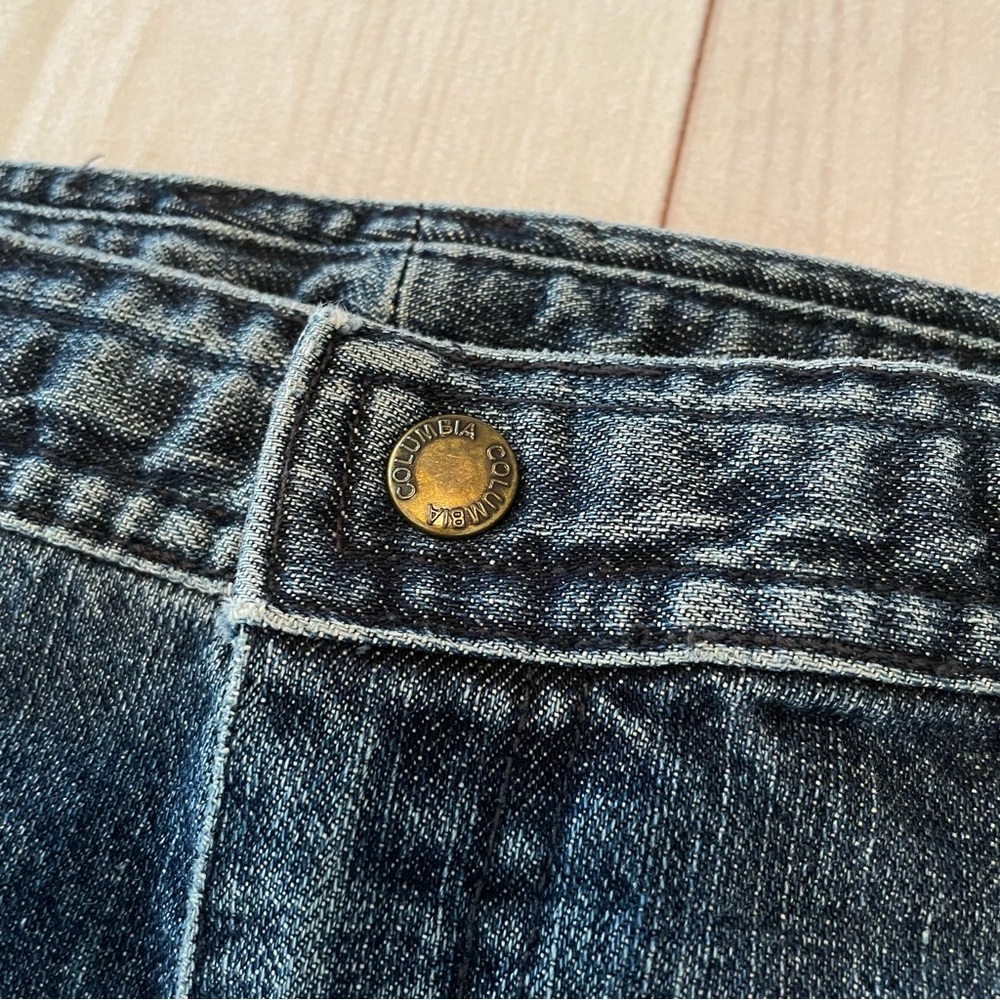 y2k Columbia XCO Denim Skirt Women’s 6 Blue Outdoor Hiking Cabin Classic Active - Picture 6 of 15